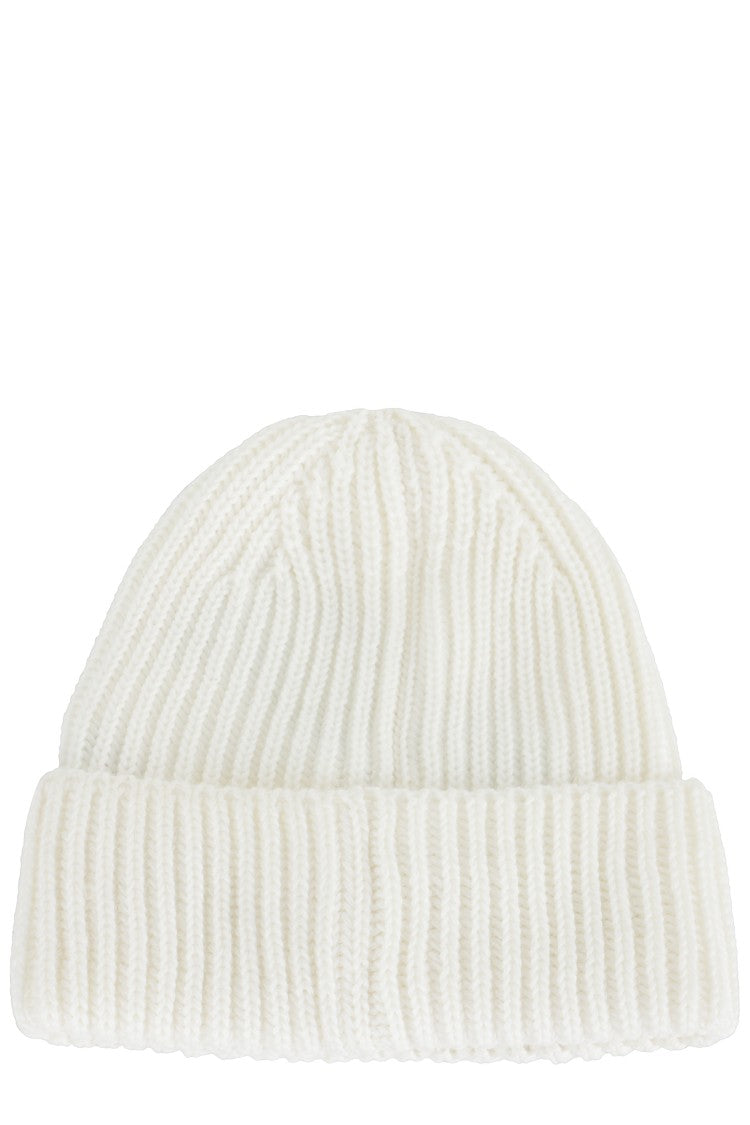 C.P. Company Ribbed Knit Cap With Integrated Goggle Lenses