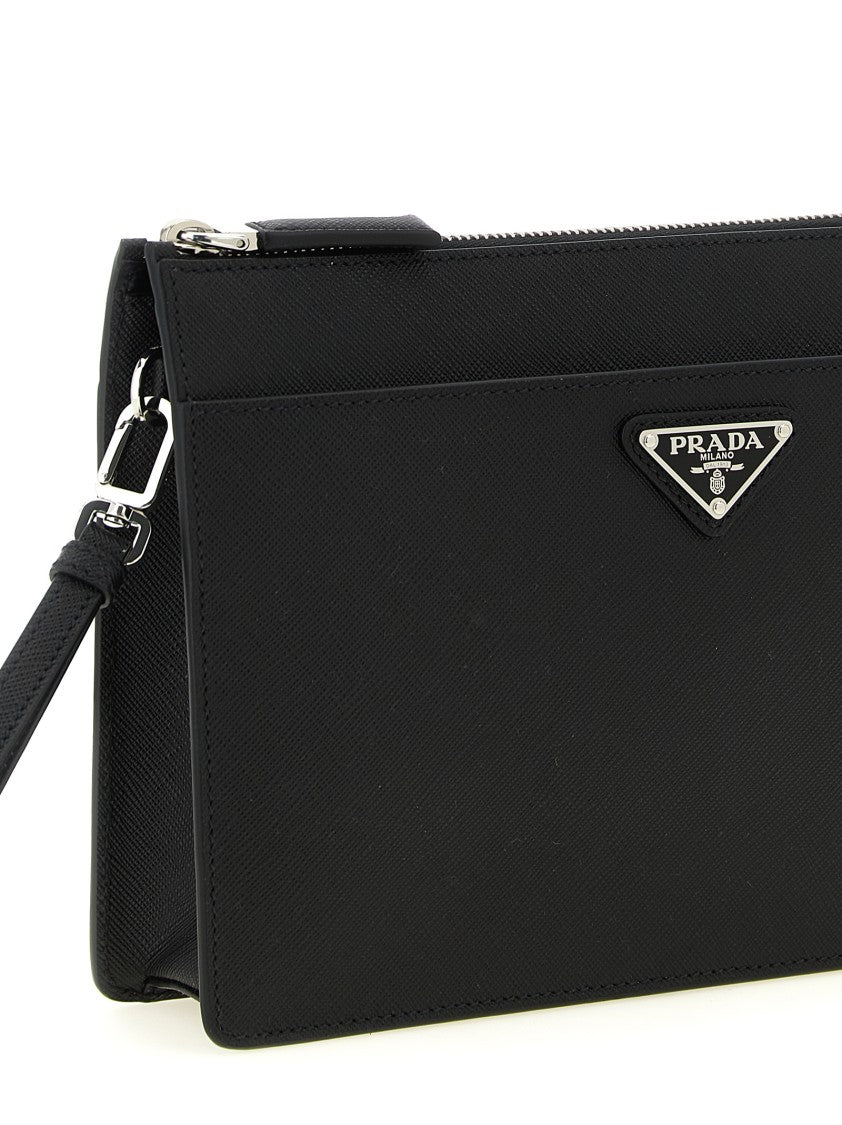 Prada Saffiano Leather Pouch