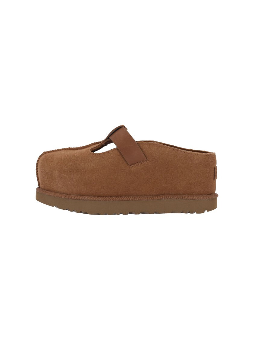 Ugg "Goldenstar Hi" Sabot – Brown