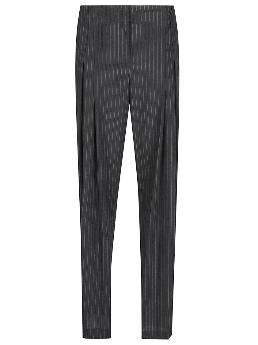 Iro Kalie Pinstripe Wool-Blend Formal Pants