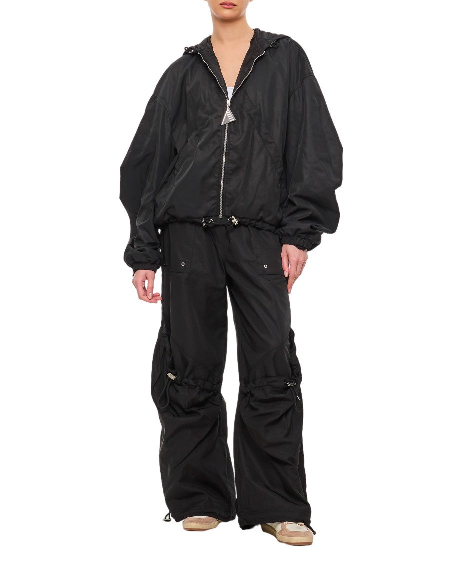 The Attico Oversized Utility Pants With Drawstring Detail