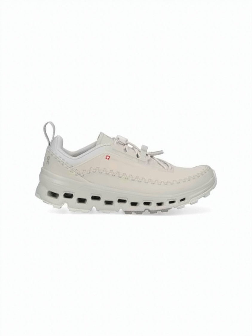 On Running White Recycled Polyester Toggle Lace Sneakers