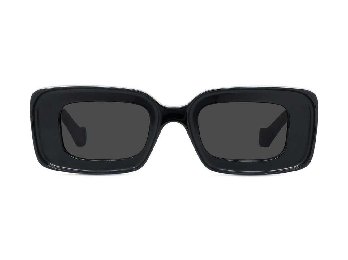 Loewe Lw40101i Bold Gold Detail Oversized Square Sunglasses