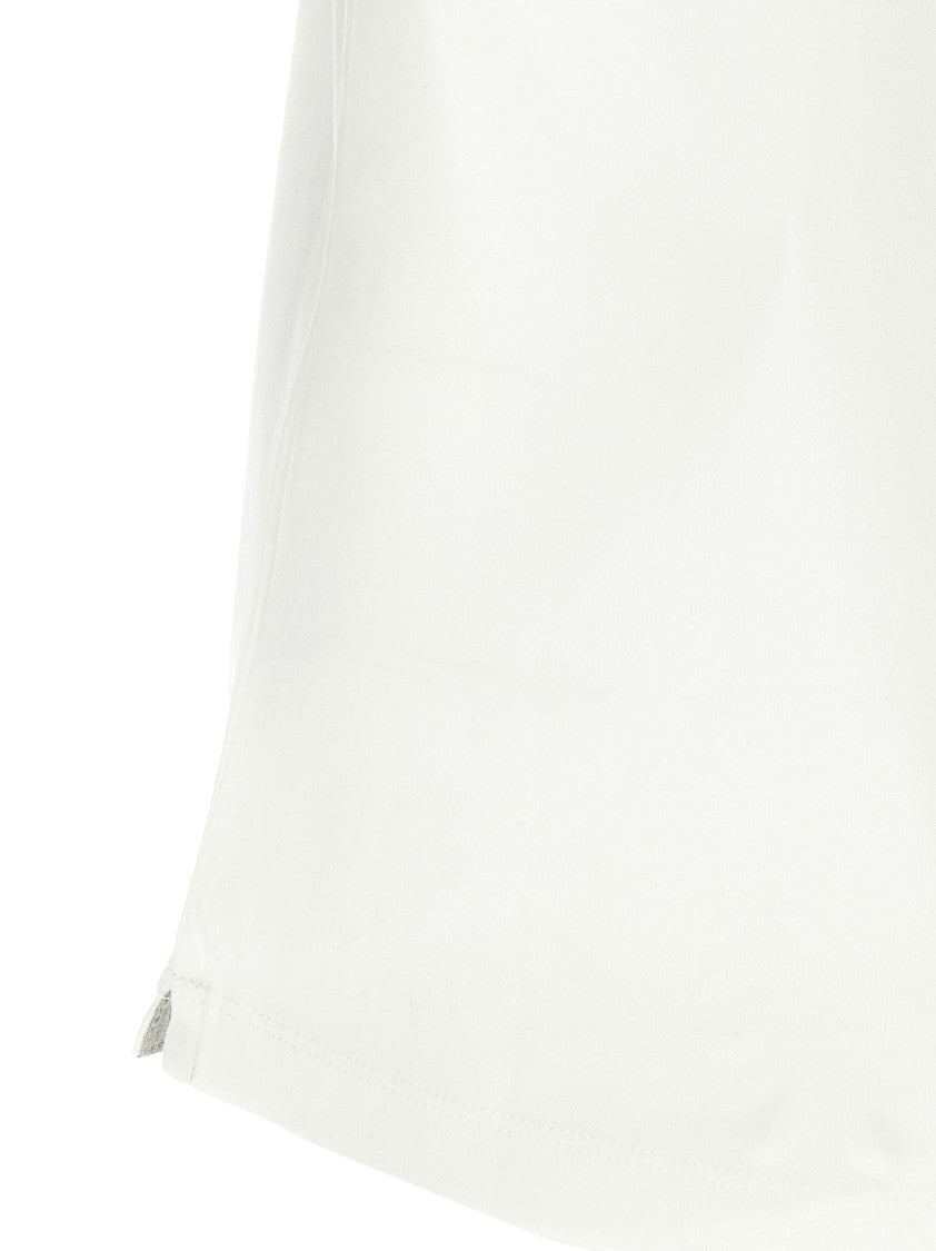 Brunello Cucinelli Premium Cotton T-Shirt With Subtle Logo Patch