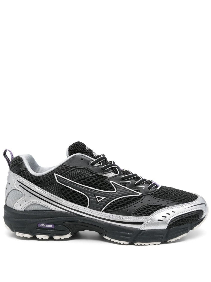 Mizuno Reflective Black Diamond Mesh Sneakers