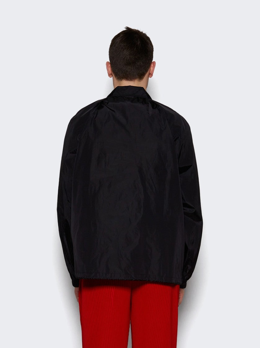 Bode Nylon Track Jacket Black