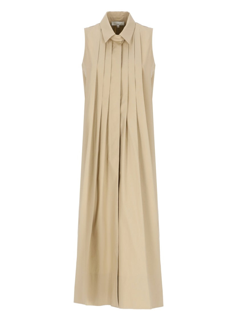 Antonelli Beige Cotton Dress