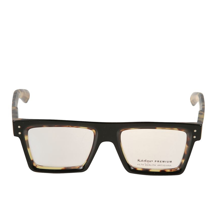 Kador Premium 7 Tortoiseshell-Patterned Sunglasses With Bold Rectangular Frame