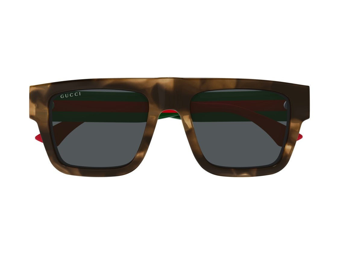 Gucci Gg1868s Tortoiseshell Oversized Square Sunglasses