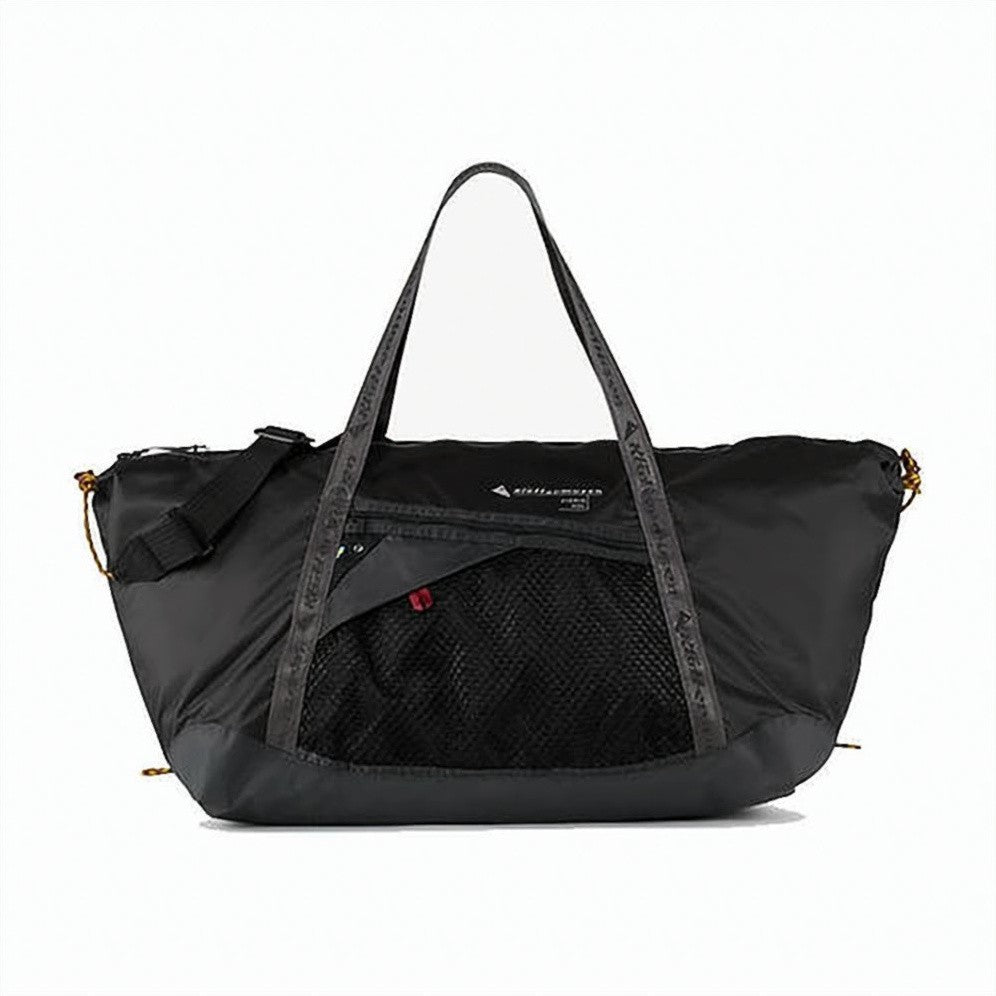 Klattermusen Spacious Polyamide Shoulder Bag With Gold-Tone Accents