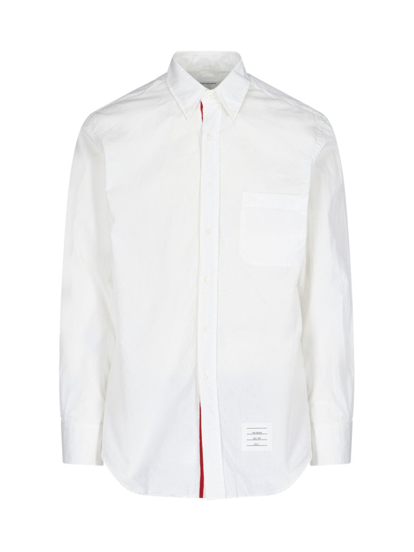 Thom Browne White Oxford Shirt – White
