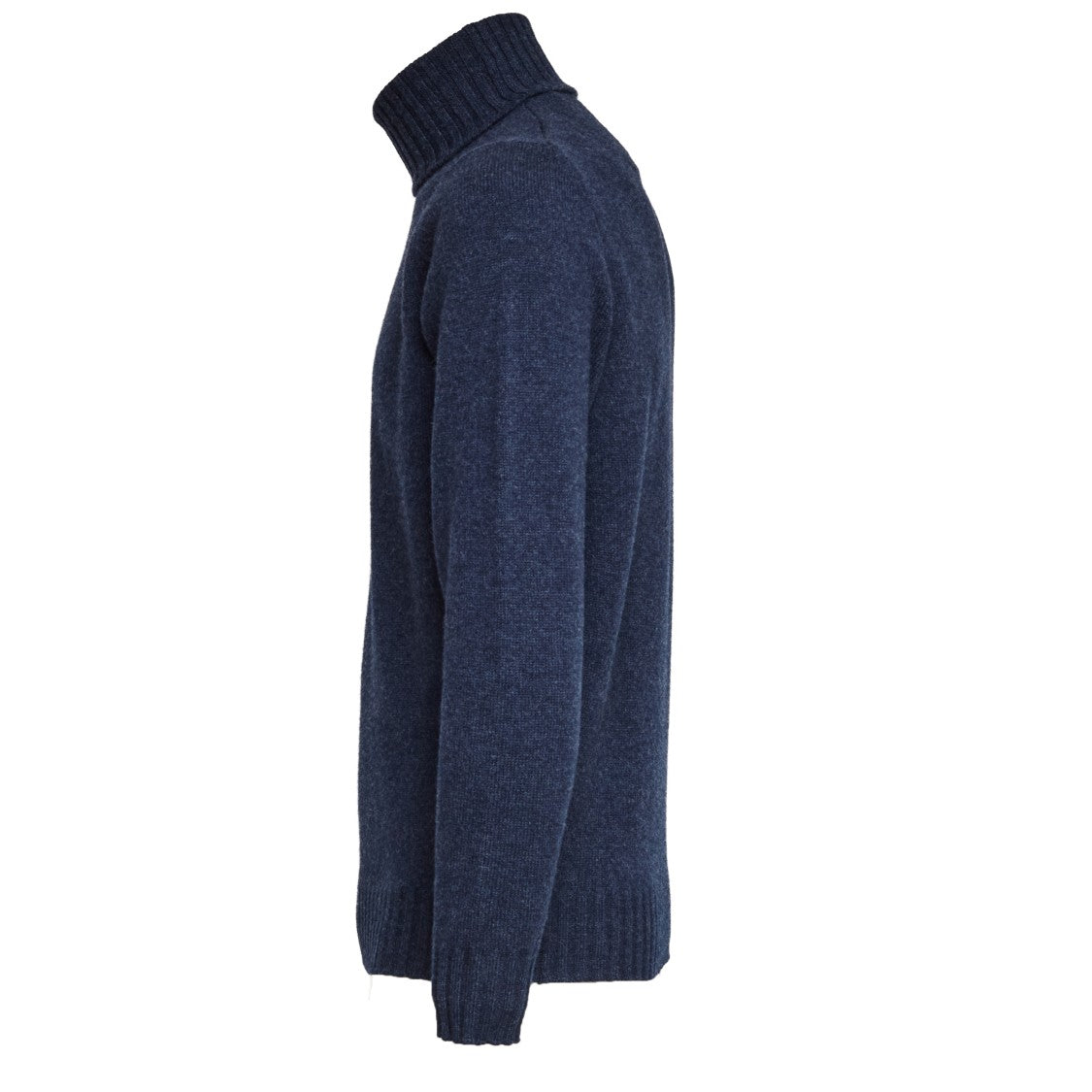 Filippo De Laurentiis High-Neck Wool And Cashmere Sweater With Ribbed Details