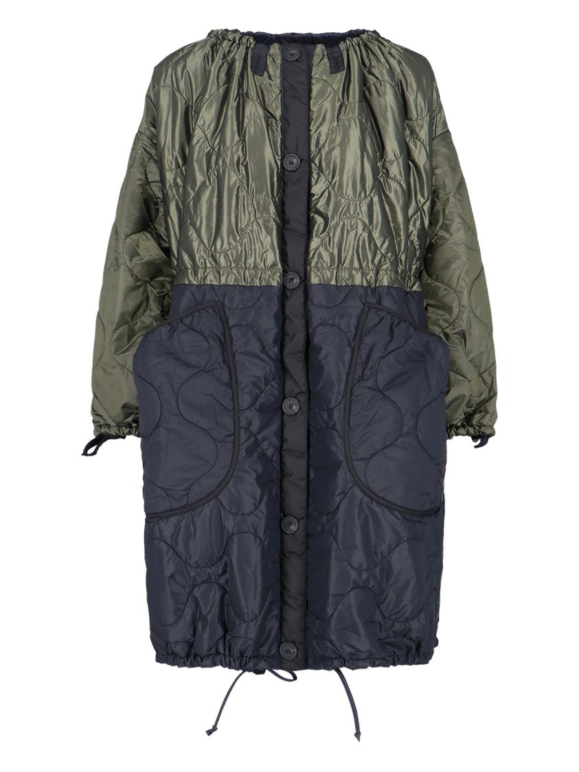 Marfa Stance Reversible "Parachute" Parka – Blue And Green