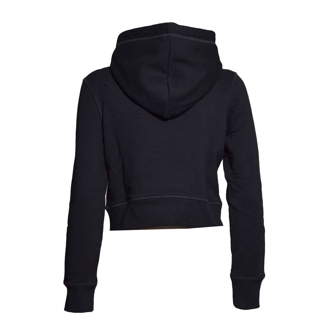 Dsquared2 Black Cotton Mini Fit Hoodie