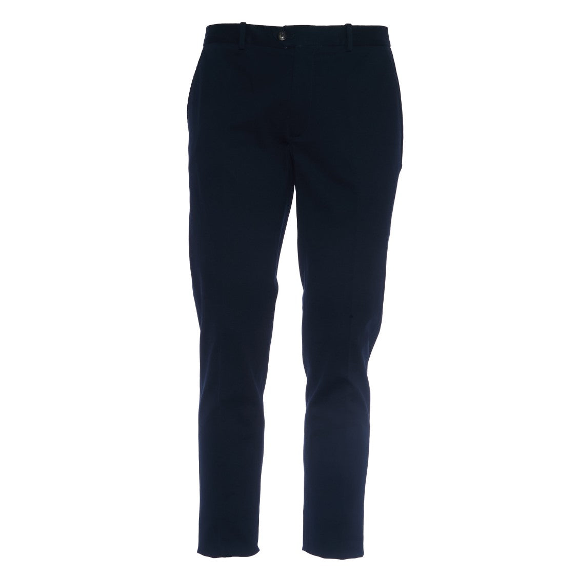 Circolo 1901 Navy Blue Piquet Chino Trousers