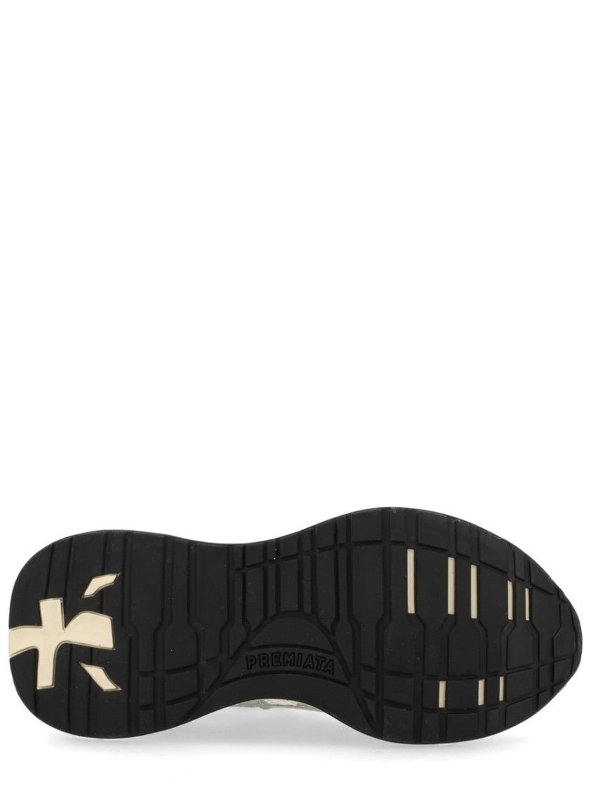 Premiata Lauryn Breathable Mesh Overlay Sneakers