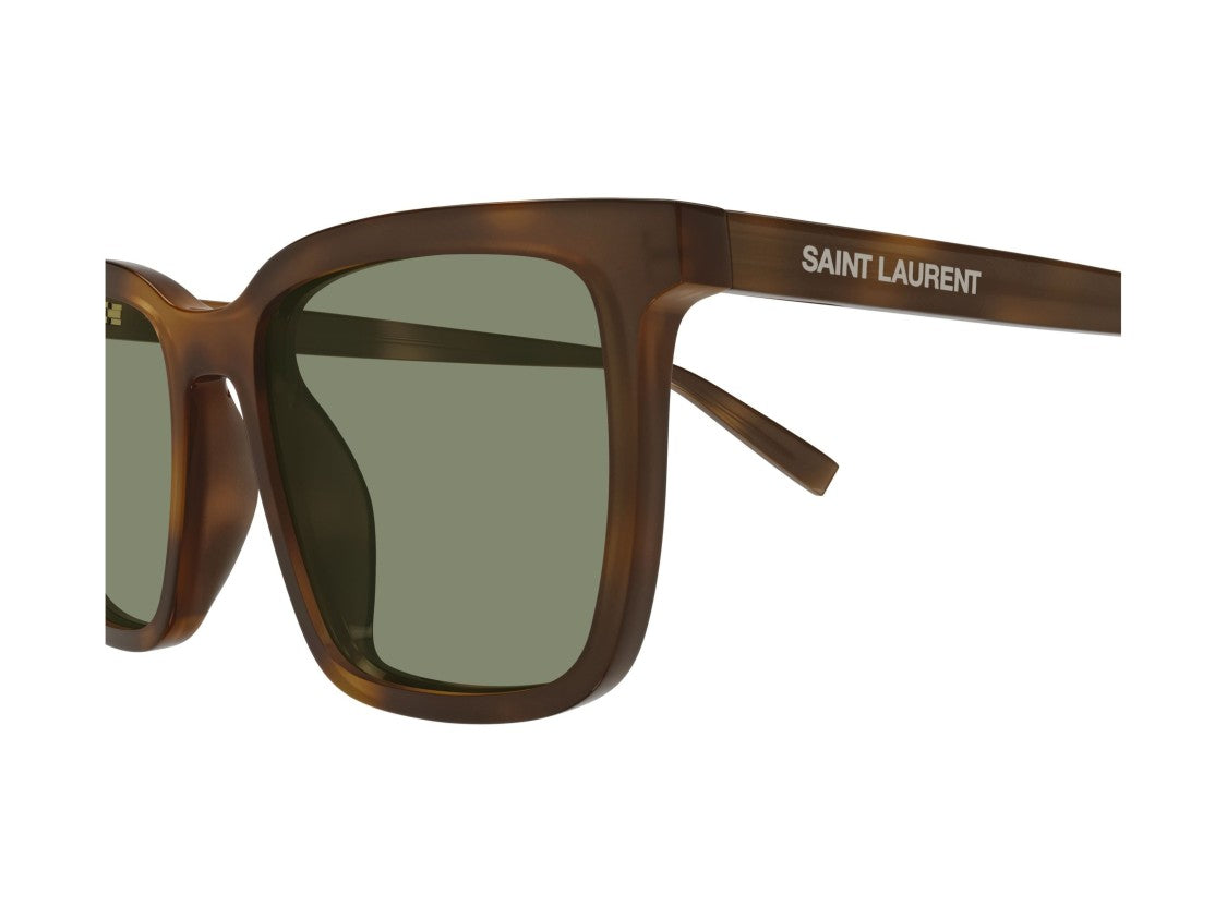 Saint Laurent Sl 500 Oversized Square Tortoiseshell Acetate Sunglasses