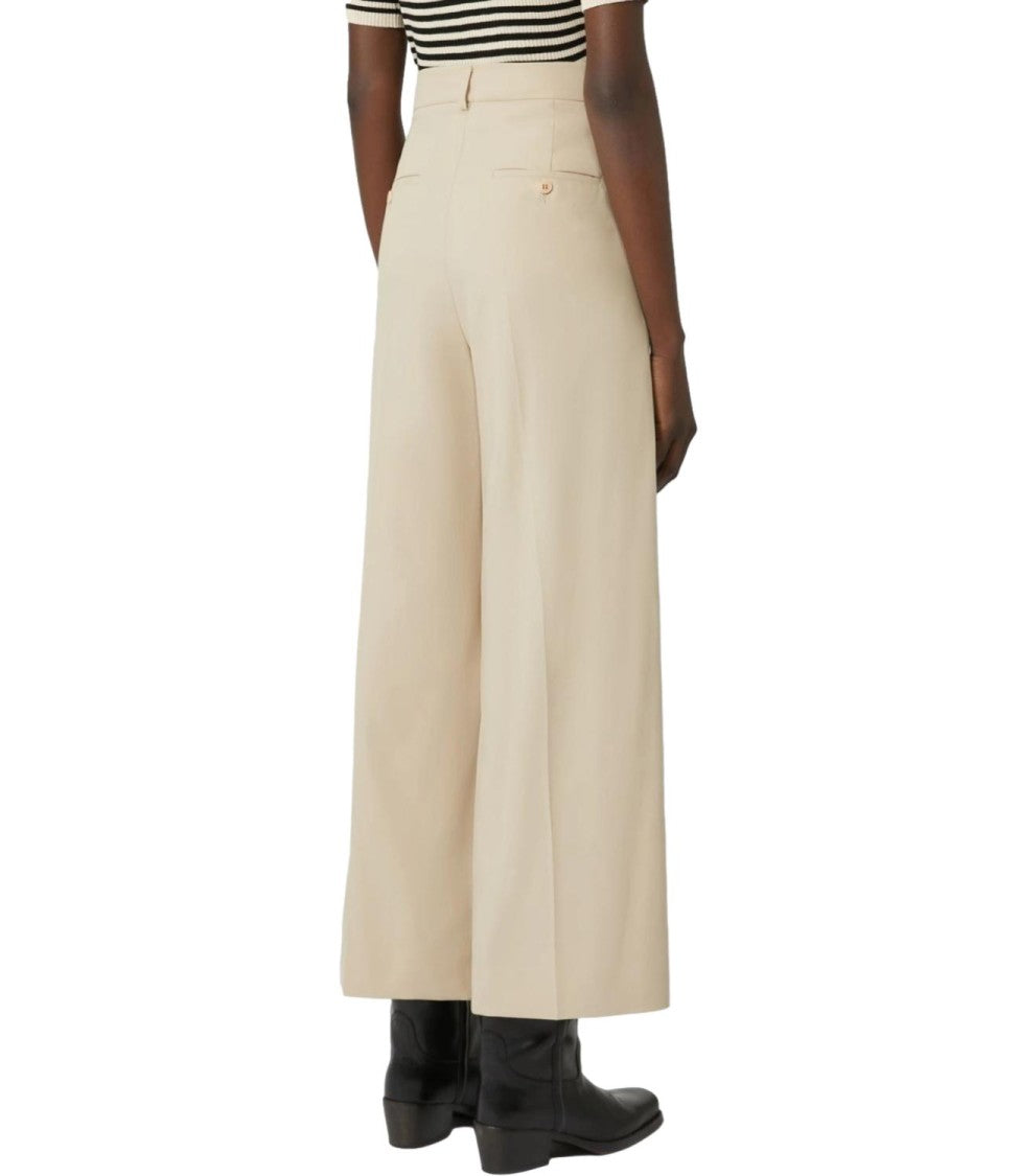 Max Mara Wide-Leg Trousers With High Waist