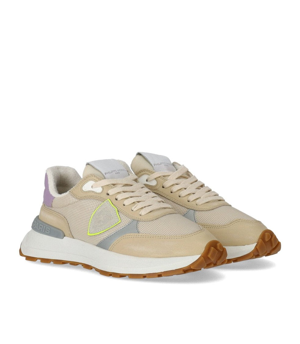 Philippe Model Antibes Low Beige Sneaker