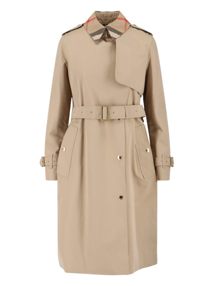 Burberry "Castleford" Trench Coat – Beige