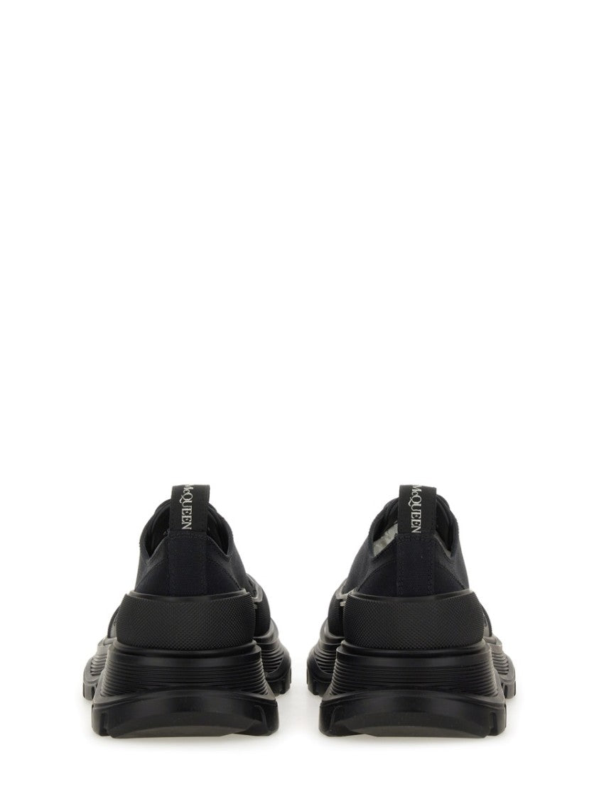 Alexander Mcqueen Tread Slick Low-Top Textured Cotton Sneakers