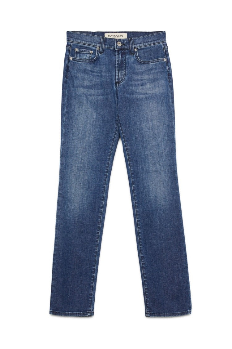 Roy Rogers Dark Wash Slim-Fit Regular Waist Jeans