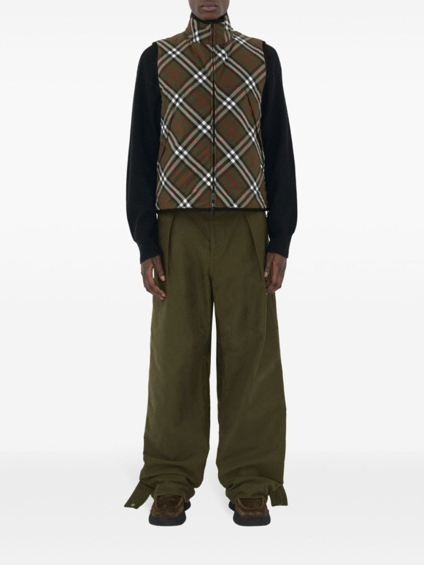 Burberry Checked Padded Gilet