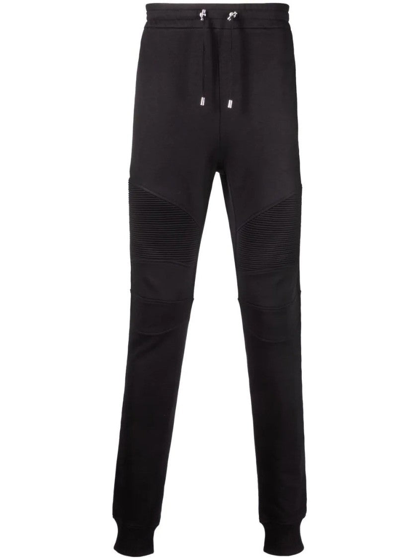 Balmain Ribbed Printed Sweatpants