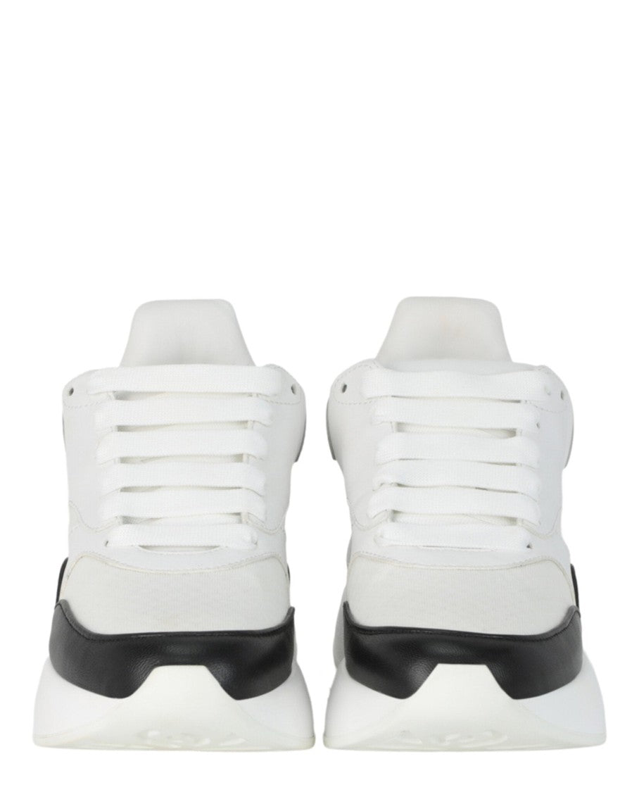 Alexander Mcqueen Oversized Leather Runner Sneakers