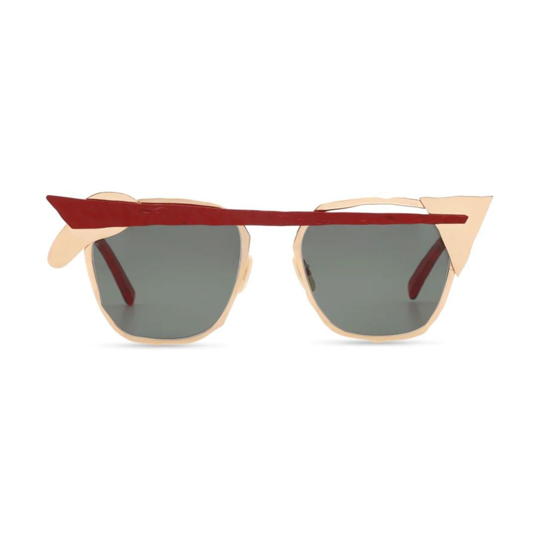Masahiro Maruyama Mm-0093 Bold Geometric Sunglasses