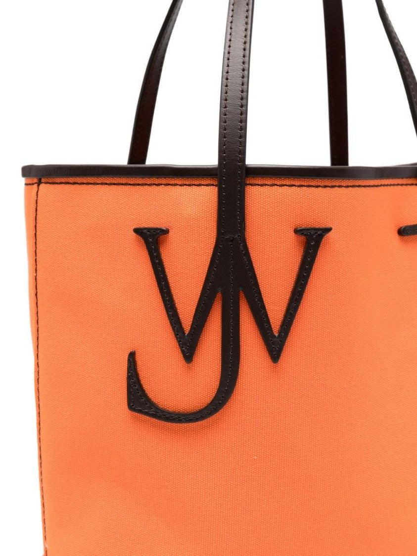 J. W. Anderson Orange Structured Cotton Tote Bag