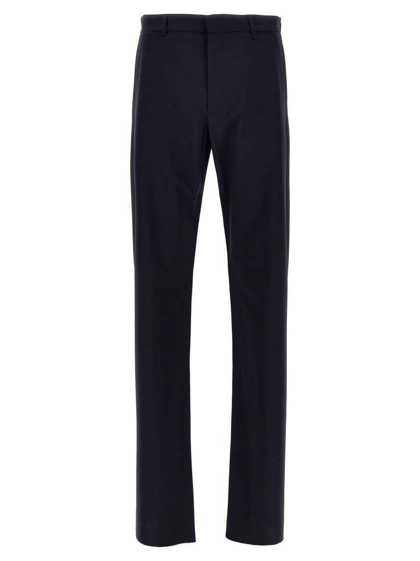 Givenchy Tailored Black Wool Blend Pants
