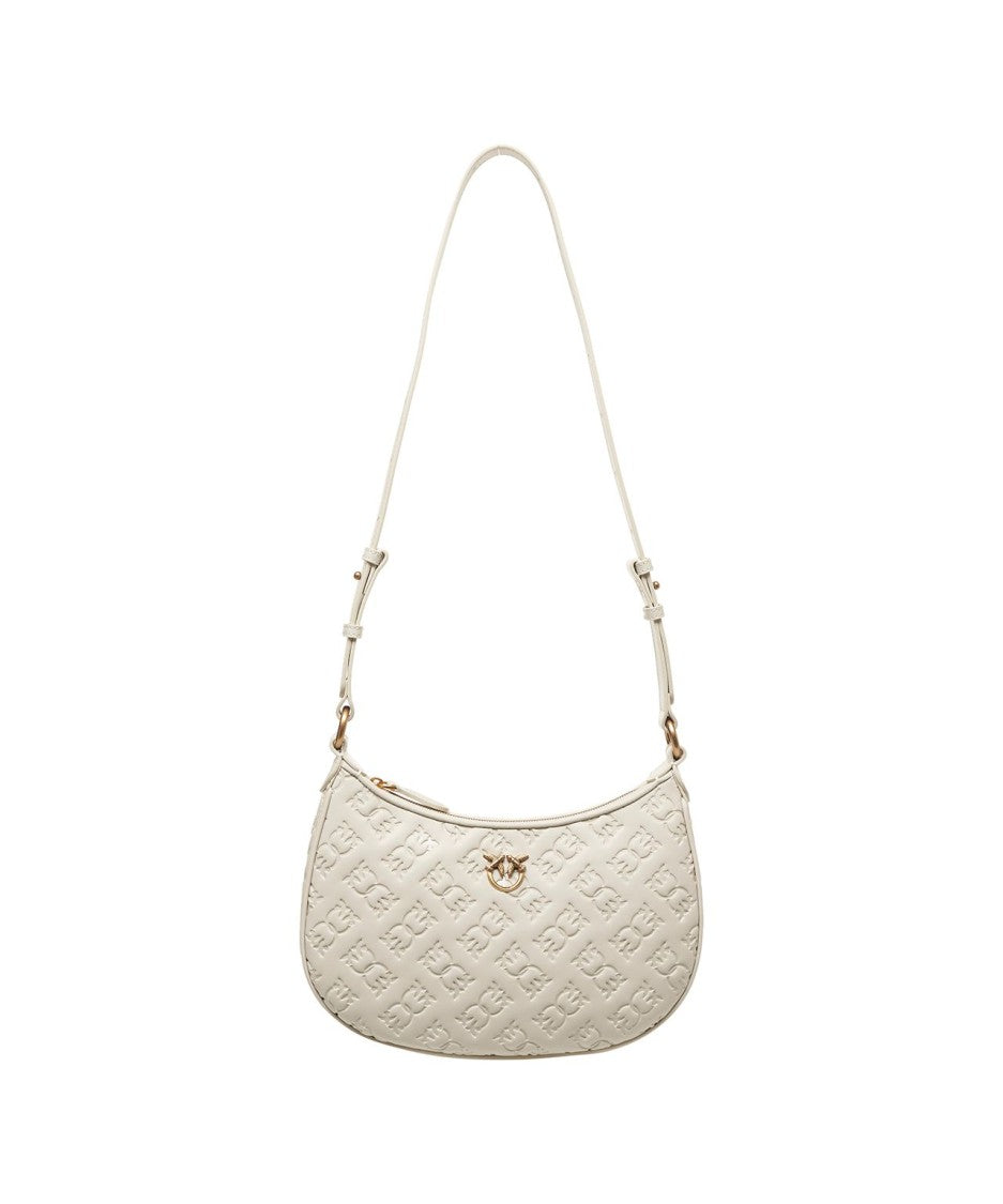 Pinko Shoulder Bag With Monogram 'Mini Half Moon'