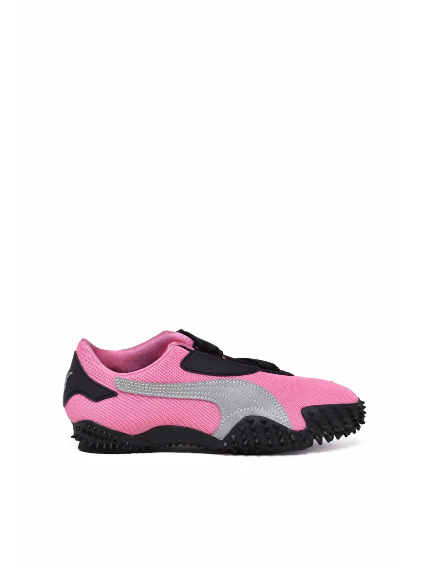 Puma Pink Polyester-Blend Camouflage Sneakers