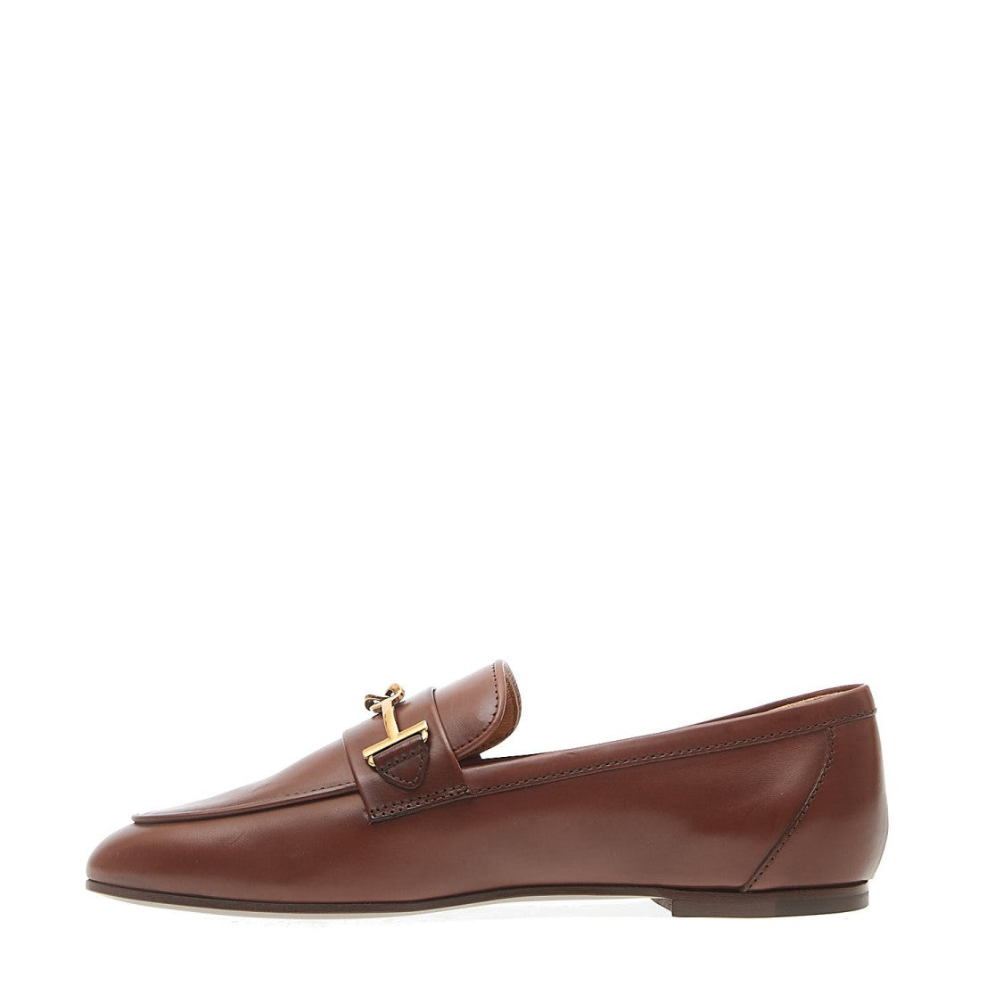Tod's Leather Moccasin Leather Clamp