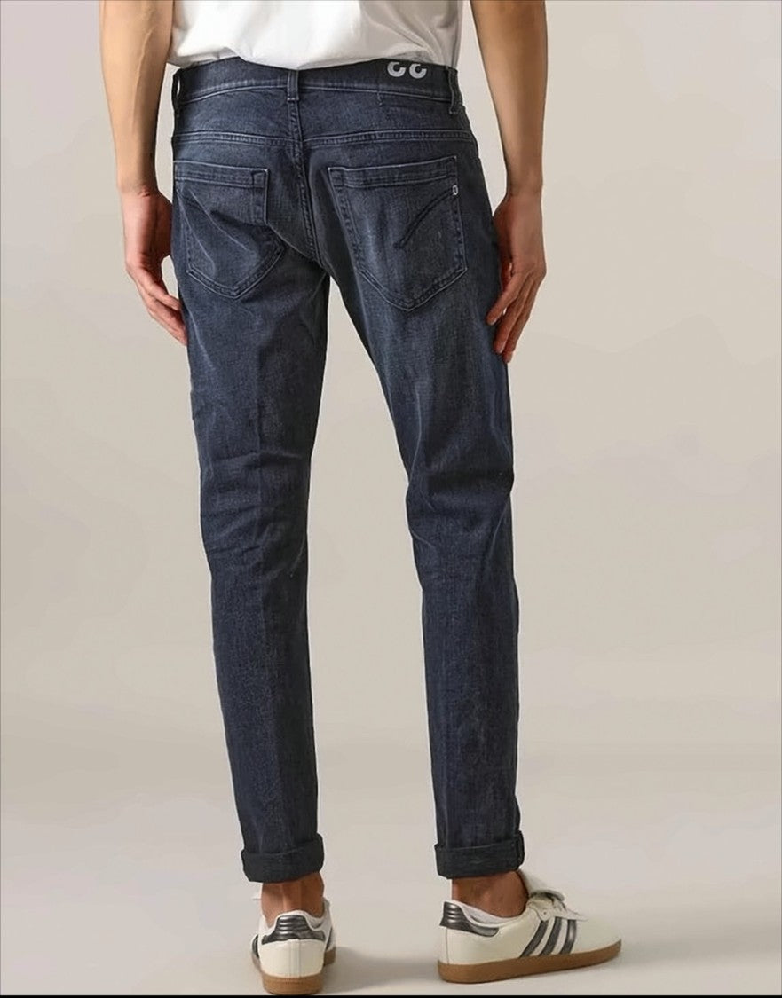 Dondup Refined Blue Denim George Jeans