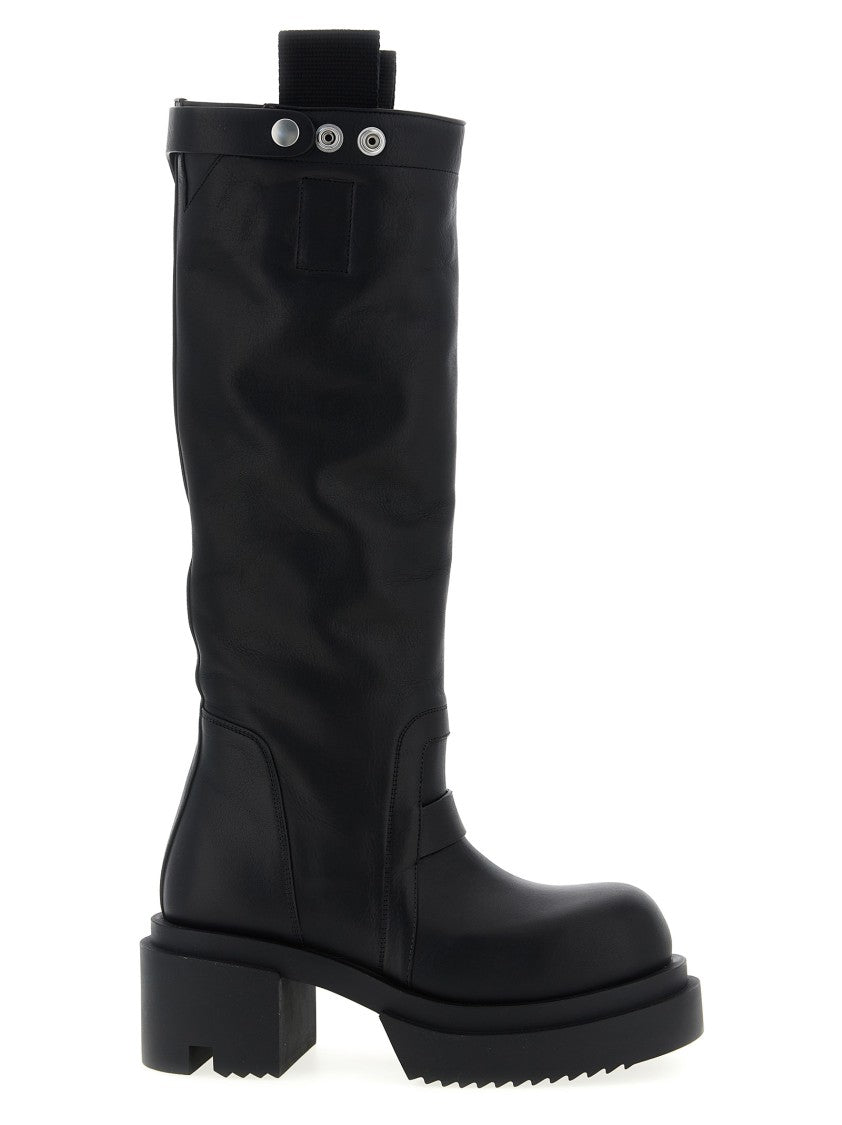 Rick Owens 'Knee Pull On Bogun' Boots