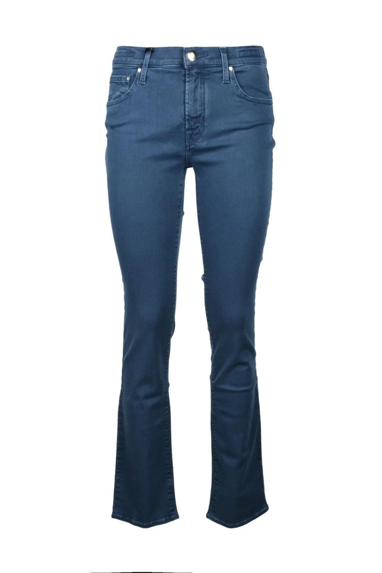 Jacob Cohen Blue Denim Stretch Jeans