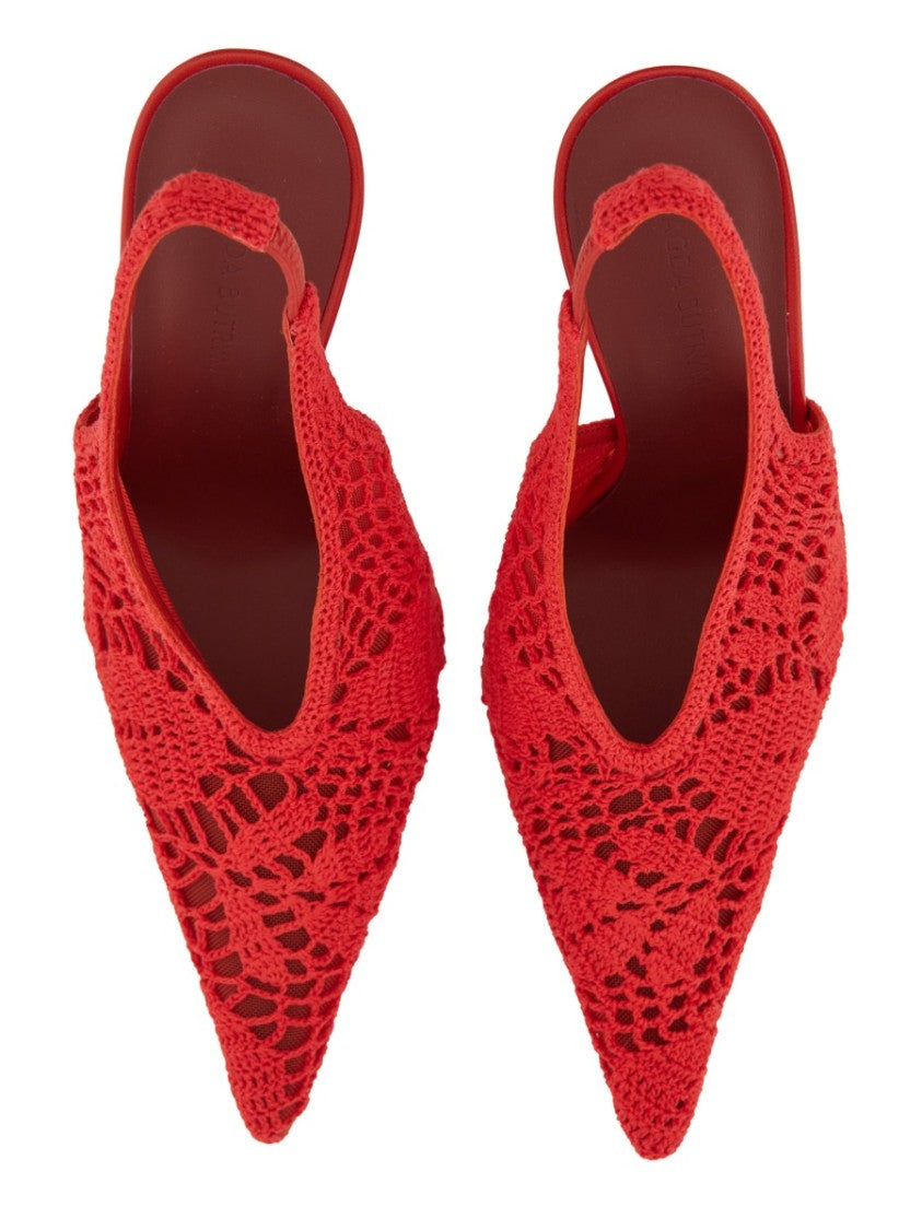 Magda Butrym Crochet Slingback