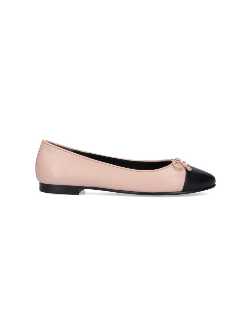 Tory Burch "Cap-Toe Ballet" Flats – Pink