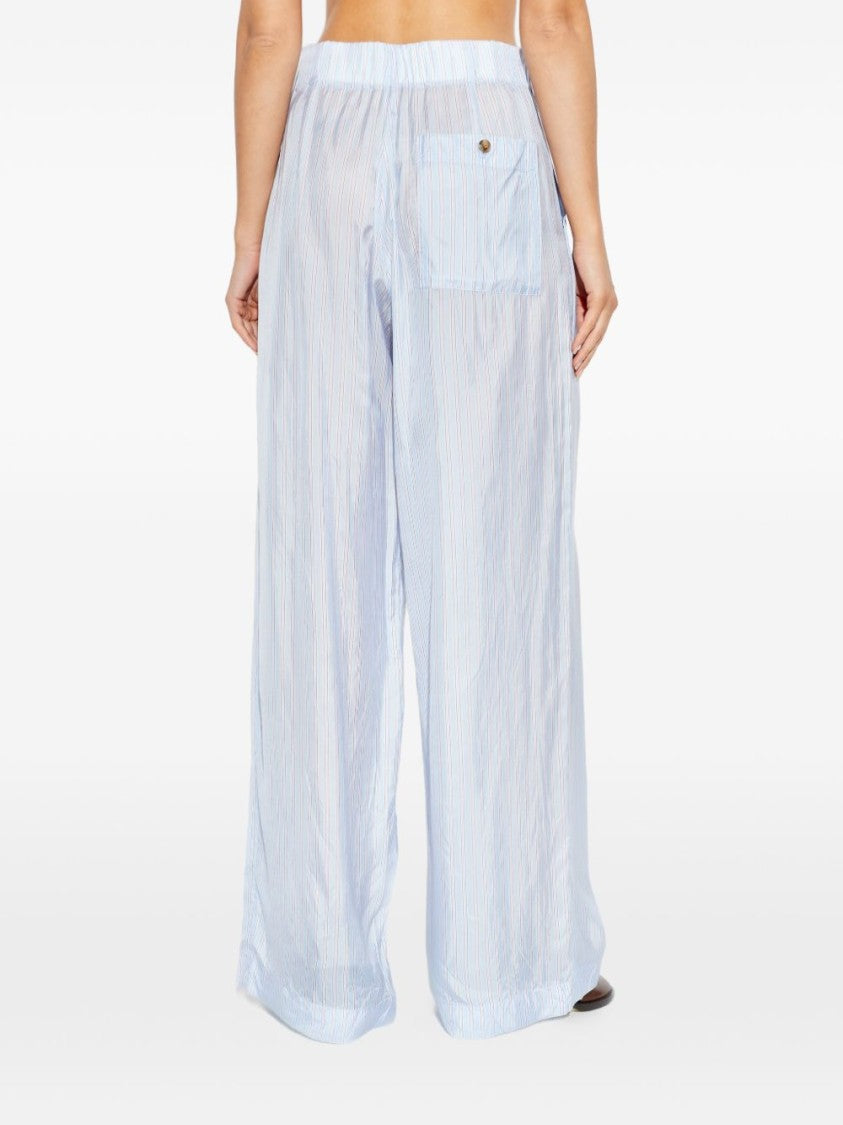 Dries Van Noten Loose-Fit Wide-Leg Trousers