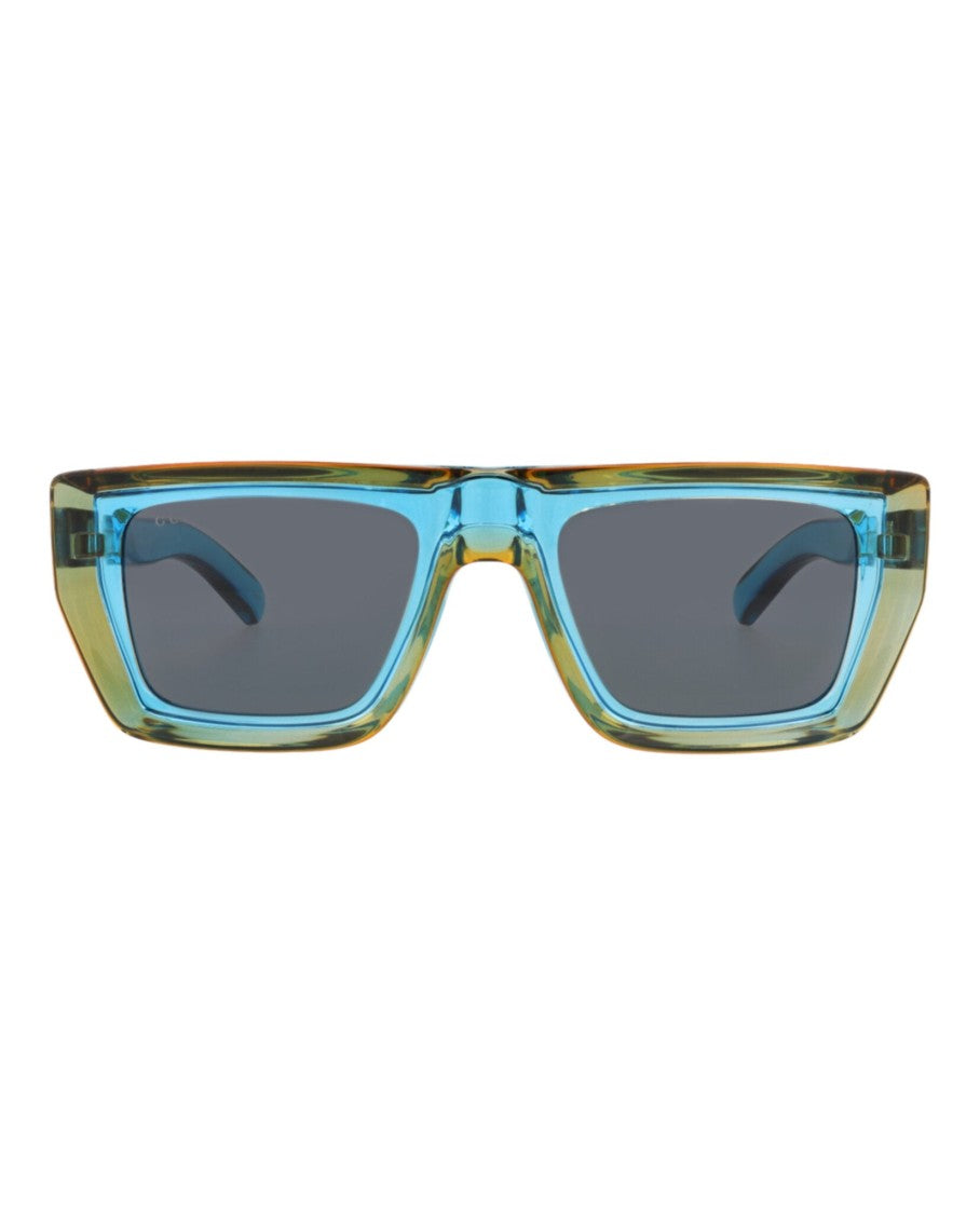 Gucci Square-Frame Injection Sunglasses