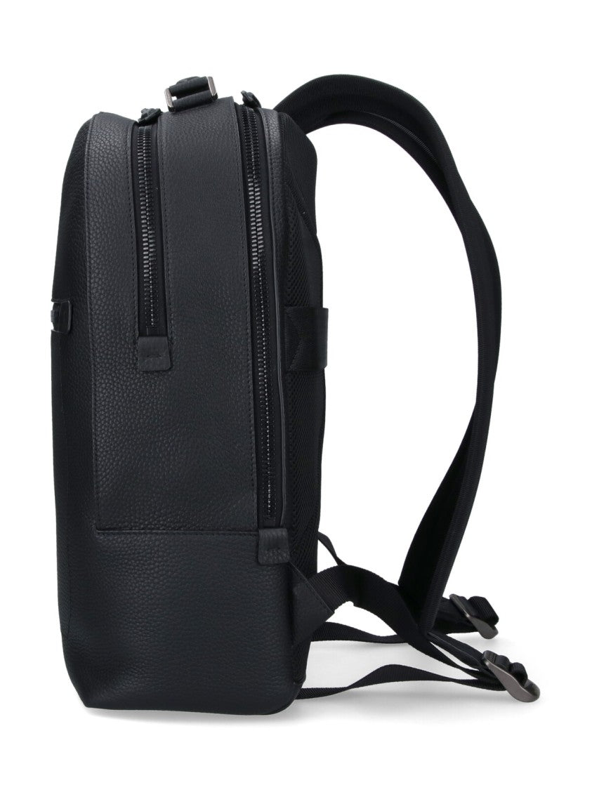 Ferragamo Structured Black Bag With Minimalist Design