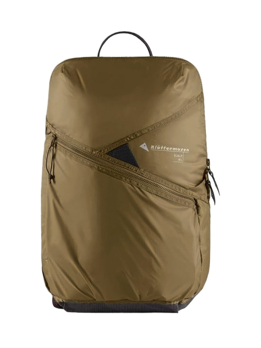 Klattermusen Square-Shaped Brown Polyamide Klattermusen Backpack