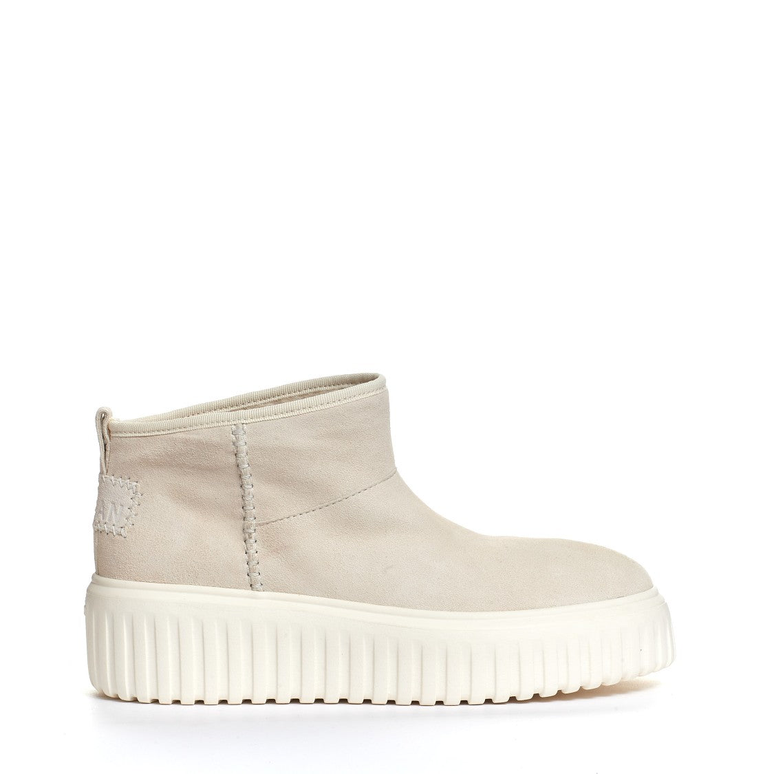 Hogan Light Beige Suede Low Boot