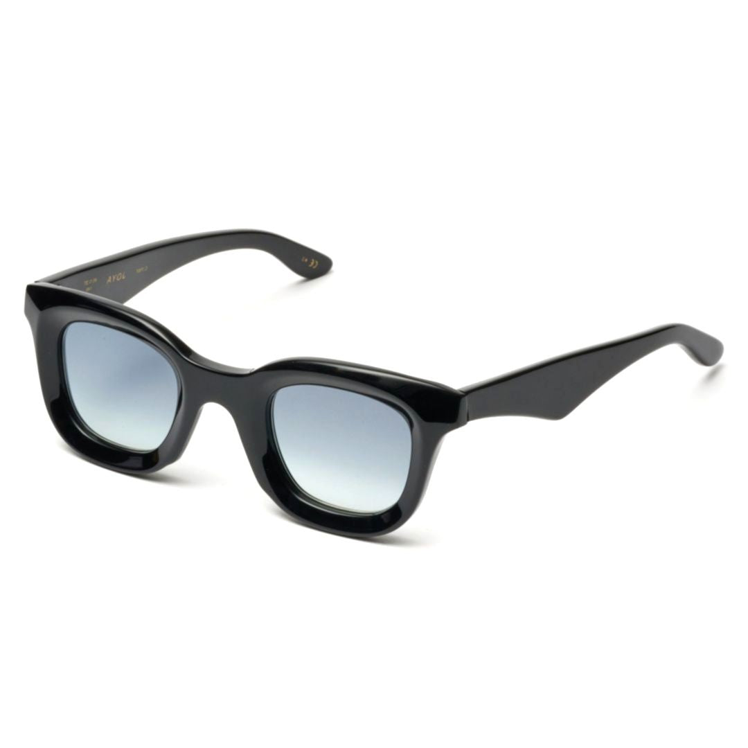 Kador Joya Square Frame Sunglasses With Gradient Blue Lenses