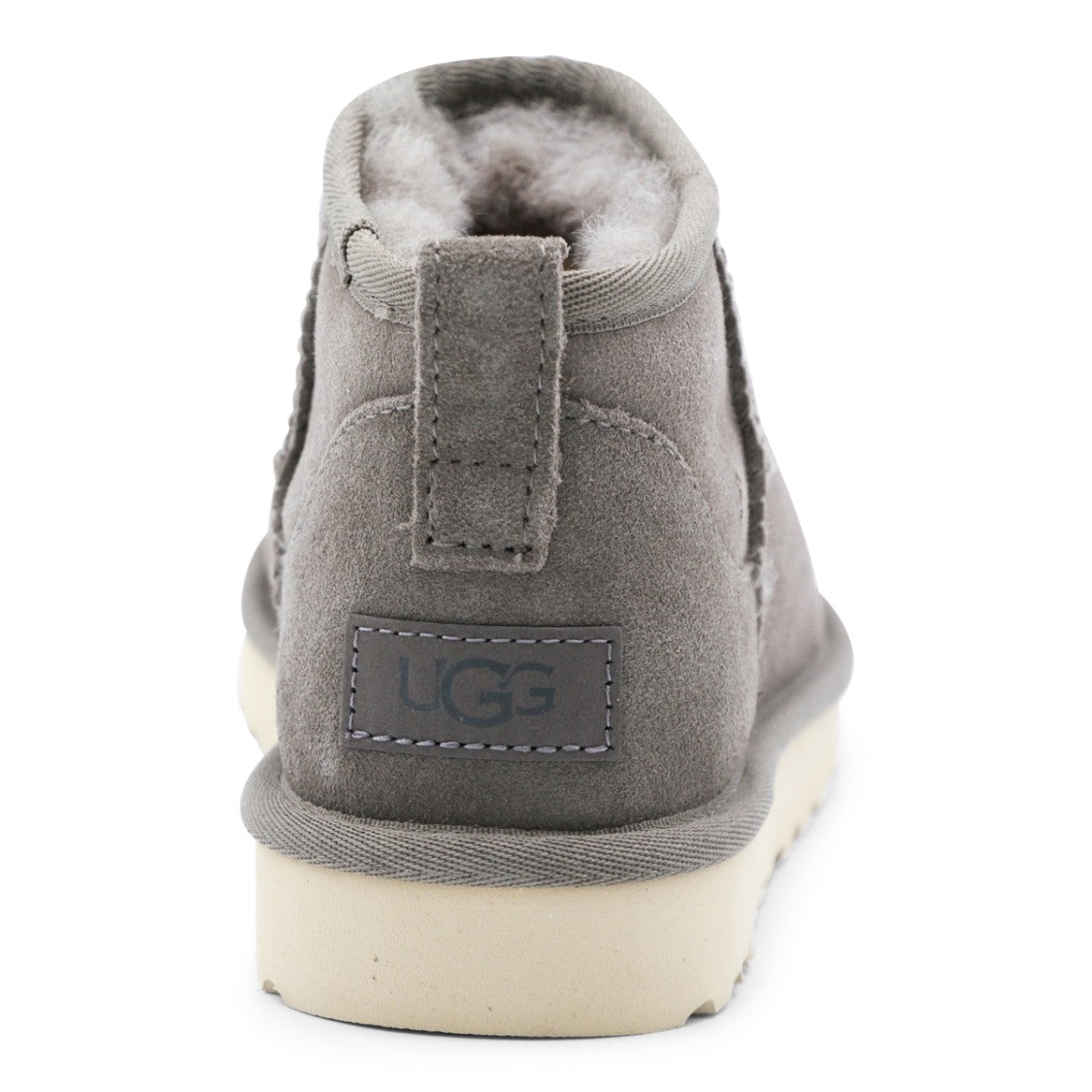 Ugg Grey Ultra Mini Shearling Boots