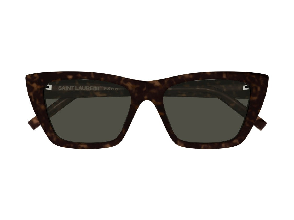 Saint Laurent Sl 276 Mica Oversized Square Tortoiseshell Sunglasses
