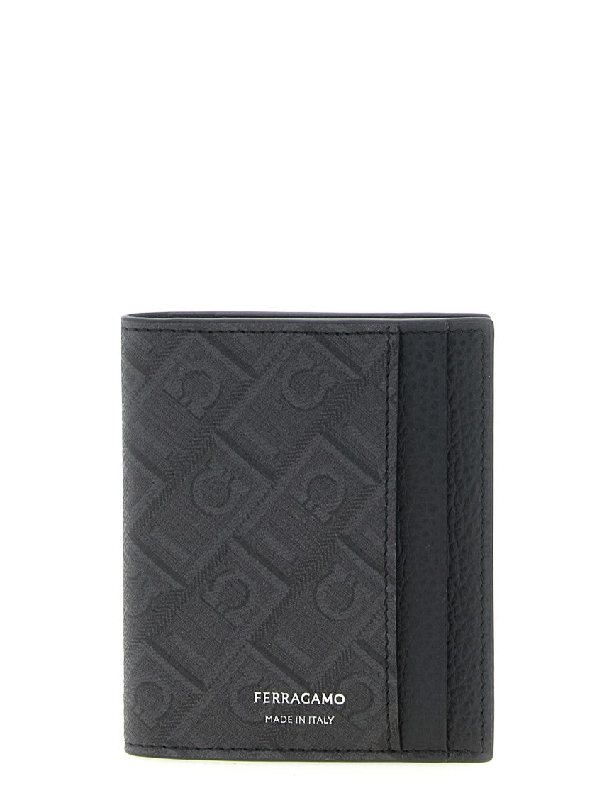 Ferragamo ' Monogram' Card Holder