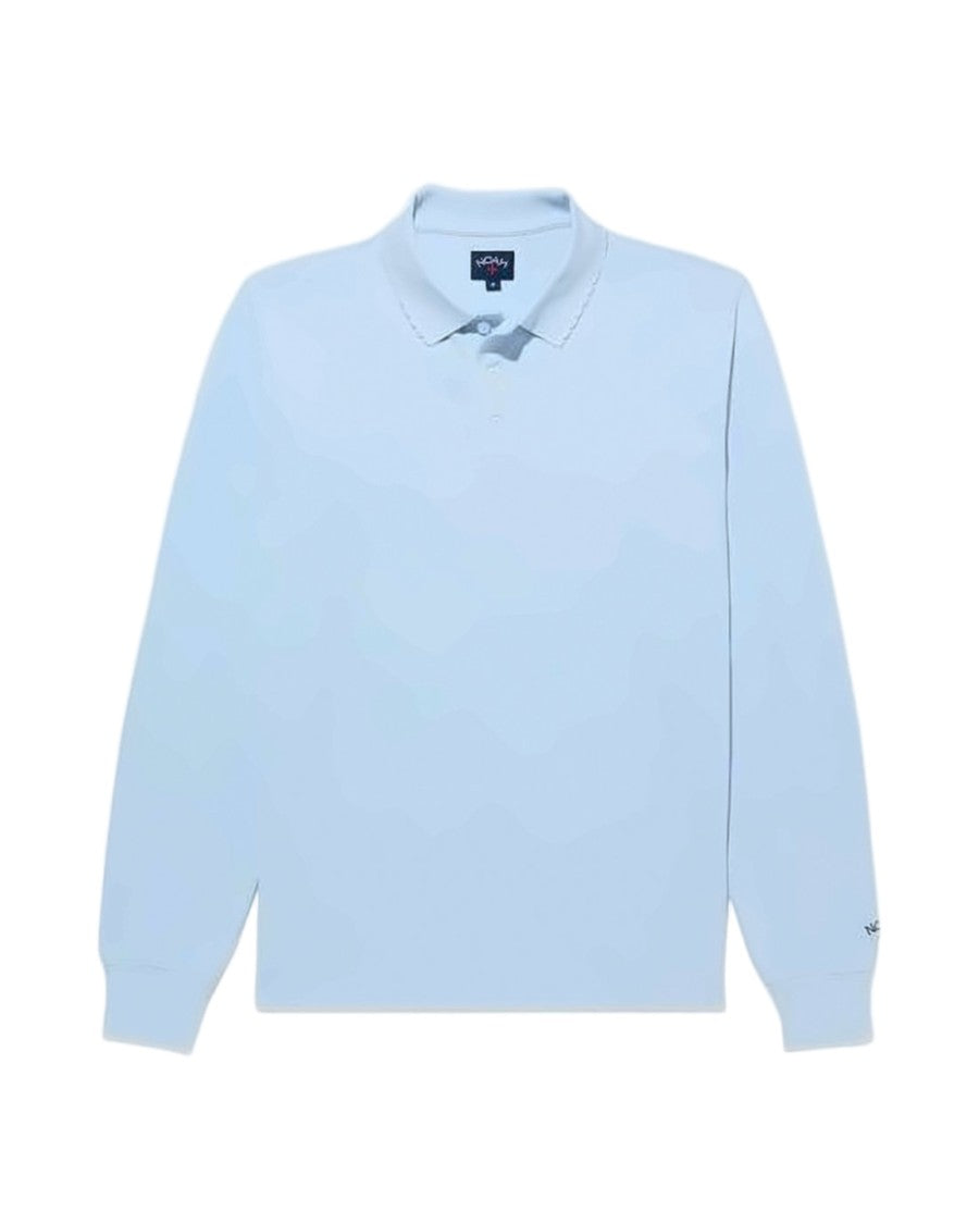 Noah Long-Sleeve Polo Shirt With Classic Collar